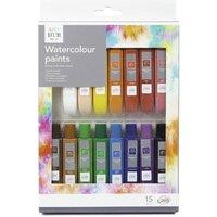 Art Hub Water Colour Paints 15 Pack