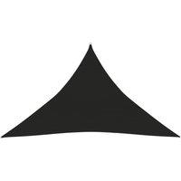 Sunshade Sail 160 g/m Black 3.5x3.5x4.9 m HDPE