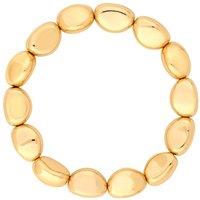 Jon Richard Gold Plated Polished Nugget Bracelet