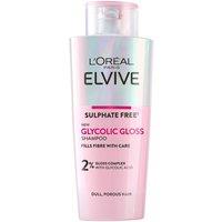 Elvive Glycolic Gloss Sulphate Free Shampoo for Dull Porous Hair