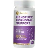 Menopure Hormonal Support 60 Vegan Pro Gummies - Menopause Support Gummies - Yummy Tutti Frutti Flavour