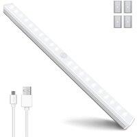 1.6W Smart Sensor Wardrobe Light, USB Rechargable, 6500K, 28cm