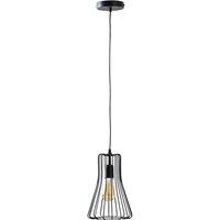 Edmund Matt Black Ceiling Light Pendant