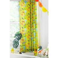 Jungletastic Kids Printed Eyelet Curtains