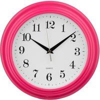 Maison by Premier Hot Pink Round Wall Clock