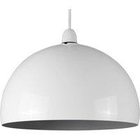 Curva White Ceiling Pendant Shade