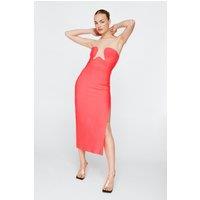 Premium Bandage Cut Out Midi Dress