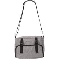 Removable Inner and Outer Back Zipped Pockets Mini Yoga Shoulder Bag