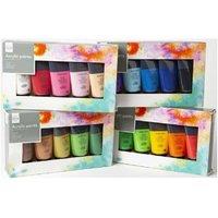 Acrylic Paints Pack of 5 (Colours Vary)