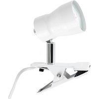 Clip-On Spotlight White Clip Spotlight