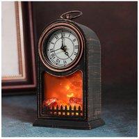 LED Fireplace Lantern Fire Flame Light Home Decor