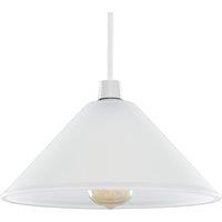 White Ceiling Pendant Shade