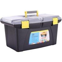 Home Storage Box Organizer Lockable Case with Removable Tray