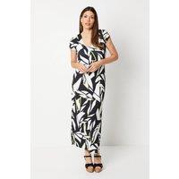 Mono Jersey Maxi Dress