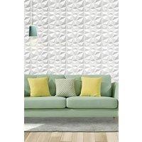 12 Pack 3D Diamond PVC Decorative Wall Panels