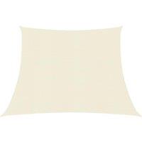 Sunshade Sail 160 g/m Cream 3/4x2 m HDPE