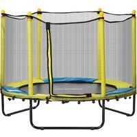 Mini Trampoline Kids Trampoline with Enclosure, Net, for Kids 1-10 Years
