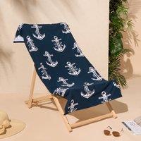 Anchor Towel Microfibre Quick Drying Beach Bath Swim Travel Summer Absorbent