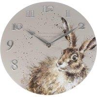 Bright Eyes Hare Wall Clock 30cm