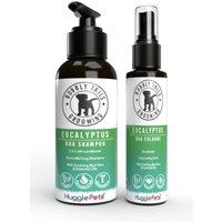 Bubbly Tails Eucalyptus 2 in 1 Dog Shampoo & Deodorising Cologne Set