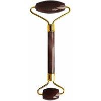 Tiger Eye Harmony and Balancing Facial Roller (Gold Metal Handle)