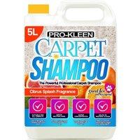 Carpet Cleaning Shampoo Odour Remover Citrus Fragrance 1 x 5L