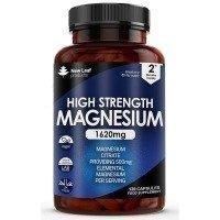 Magnesium Citrate 1620mg 120 High Strength & High Absorption Tablets, Bones Muscle & Sleep Support