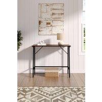 Farmhouse Style Entryway Console Table Desk