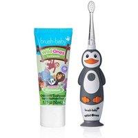 WildOnes Penguin Electric Rechargeable Toothbrush and WildOnes Applemint Toothpaste