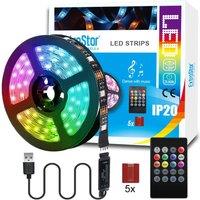 LED Strips Light with Remote Control, power by USB, 3M Christmas Decoration