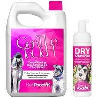 Baby Powder Dog Shampoo 2L & Waterless Dry Dog Shampoo 250ml