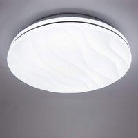 18W LED Integrated Flush Light Ceiling Light cold white 33cm (dia)