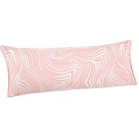 Pink Zebra Marble Pink Body Pillow