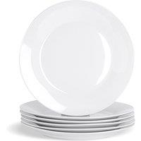 Classic White Dinner Plates 30cm Pack of 6