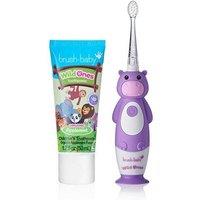 WildOnes Hippo Electric Rechargeable Toothbrush and WildOnes Applemint Toothpaste