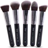 Gobsmack Glamorous Full Face Brush Set 5 Piece (Black)