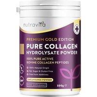 Nutravita Premium Gold Standard Bovine Collagen Powder 500g