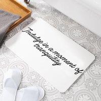 Tranquility Stone Non Slip Bath Mat