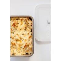 All-in-One 2.7-Litre Stainless Steel Container with Lid, Microwave Safe