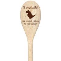 Granny Dinosaur Spoon Funny Wooden Spoon