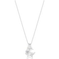 Sterling Silver 925 Celestial Charm Pendant Necklace