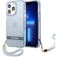 PC/TPU Translucent Phone Case With Cord iPhone