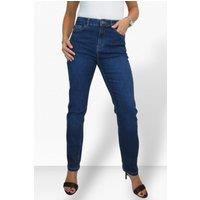 Paulo Due Women's Classic Straight Leg Denim Jeans in Indigo | Size: 18