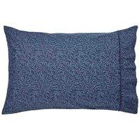 Morris & Co 'Strawberry Thief' Cotton Standard Pillowcase Pair in Blue