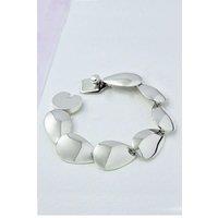 Otis Jaxon London Women's Chunky Sterling Silver Teardrop Bracelet