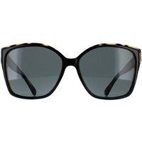 Michael Kors Women's Square Bi Layer Black & Amber Tortoise Dark Grey MK2201 Malia