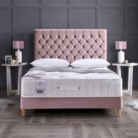 Rest Relax Bella 1000 Pocket Sprung Wool & Silk Mattress in White | Size: King
