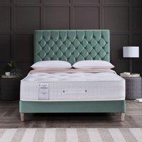 Rest Relax Chatsworth 1000 Lux Pocket Sprung Tufted Mattress in White | Size: Single