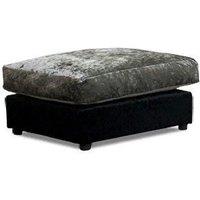 Furniture 786 Bella Crushed Velvet Footstool