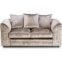Furniture 786 Bella Crushed Velvet 2 Seater Sofa in Gold
